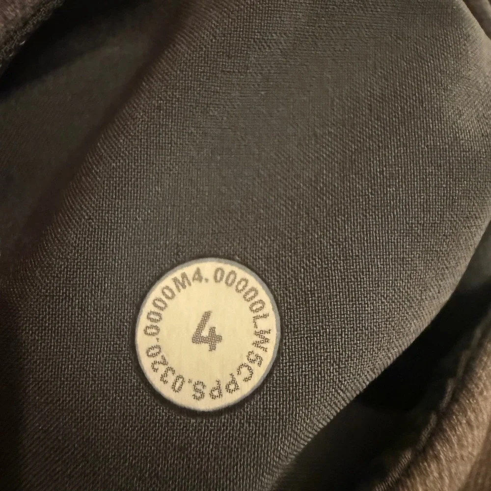 Lululemon Here to There High Rise 7/8 Pant‎ Grey Heathered Slim Fit 4 stretchy